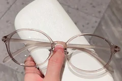 BS423-0366_Pink_Oval_TR90_Glasses_front