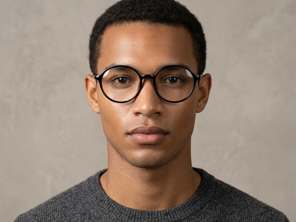 BS423-0368_Black_Round_TR90_Glasses-tryon_male