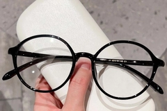 BS423-0368_Black_Round_TR90_Glasses_front