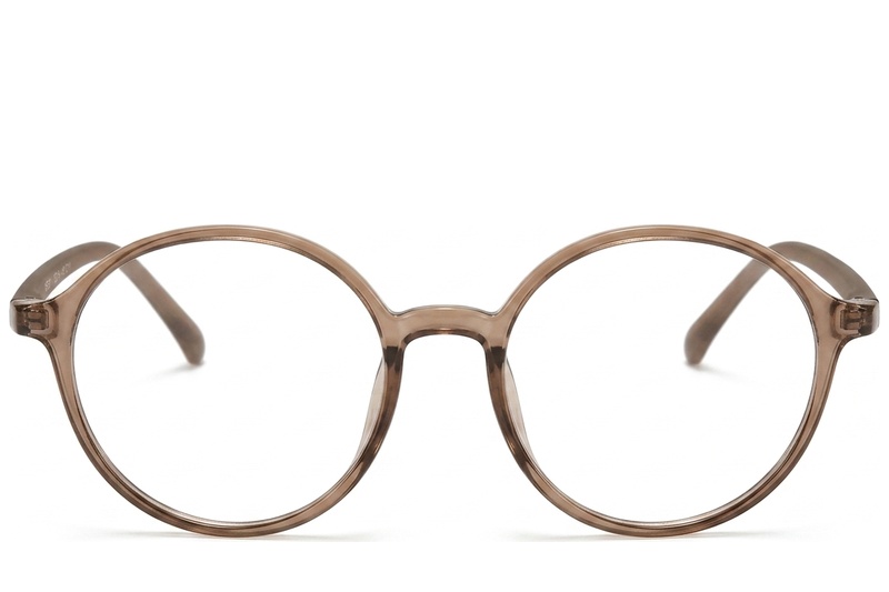 BS423-0371_Brown_Round_TR90_Glasses_front