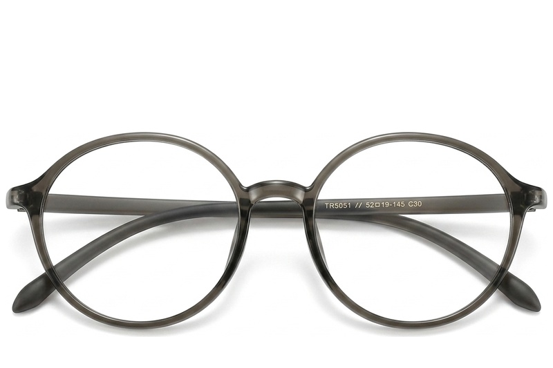 BS423-0373_Green_Round_TR90_Glasses_front
