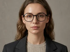 BS423-0381_Black_Oval_TR90_Glasses-tryon_female