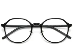 BS423-0381_Black_Oval_TR90_Glasses_front