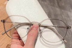 BS423-0383_Brown_Oval_TR90_Glasses_front