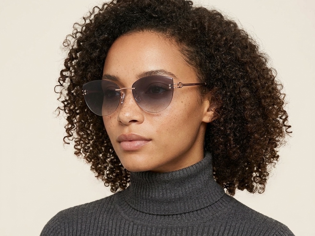 BS423-0398_Golden_Invisible_Metal_Sunglasses-tryon_female