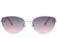 BS423-0400_Pink_Invisible_Metal_Sunglasses_front