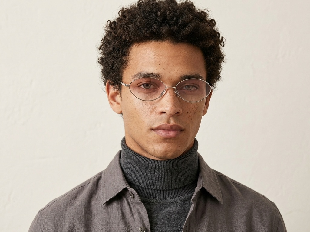 BS423-0403_Silver_Oval_Metal_Sunglasses-tryon_male