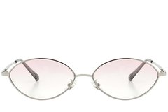 BS423-0403_Silver_Oval_Metal_Sunglasses_front