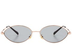 BS423-0404_Pink_Oval_Metal_Sunglasses_front