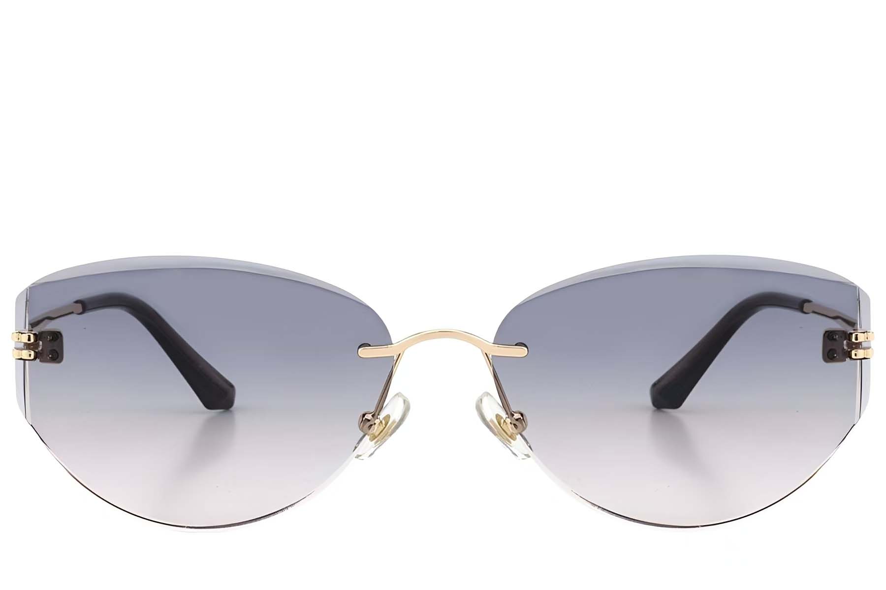 BS423-0407_Golden_Invisible_Metal_Sunglasses_front