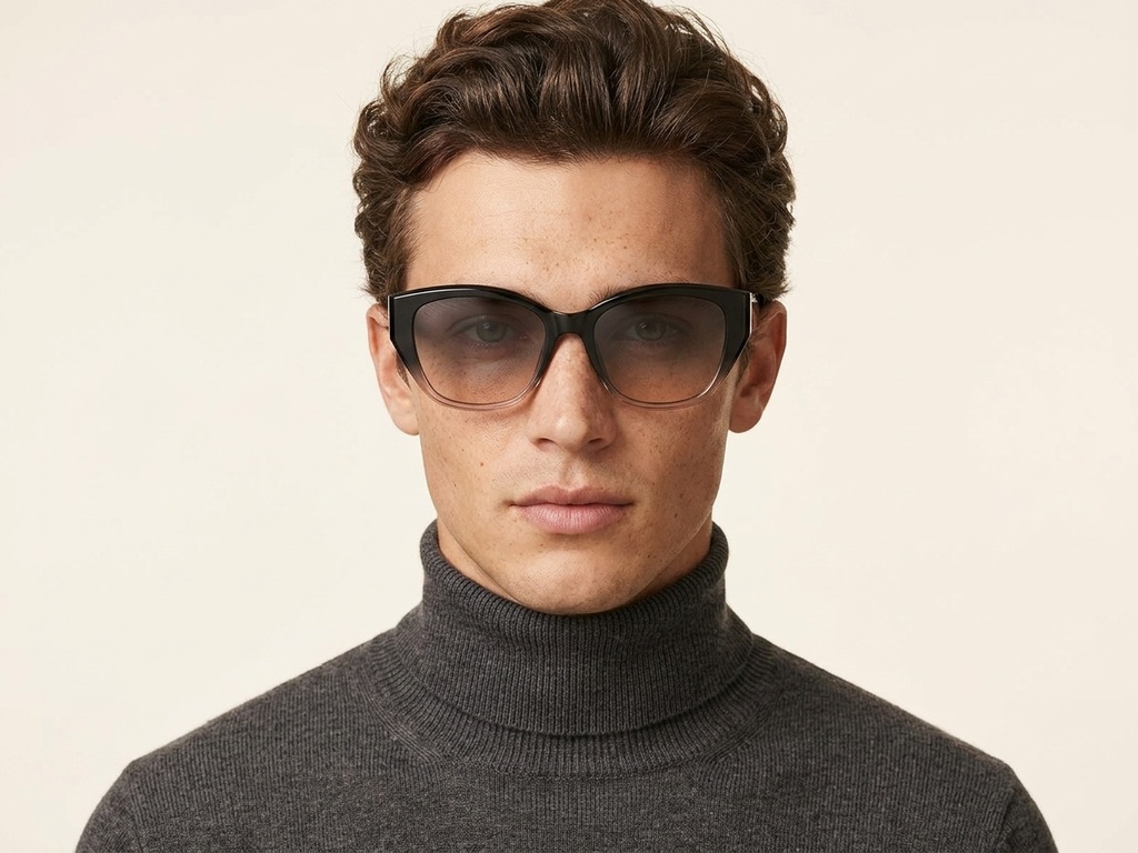 BS423-0411_Black_Butterfly_TR90_Sunglasses-tryon_male