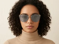 BS423-0416_Golden_Invisible_Metal_Sunglasses-tryon_female