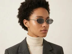 BS423-0421_Silver_Oval_Metal_Sunglasses-tryon_female