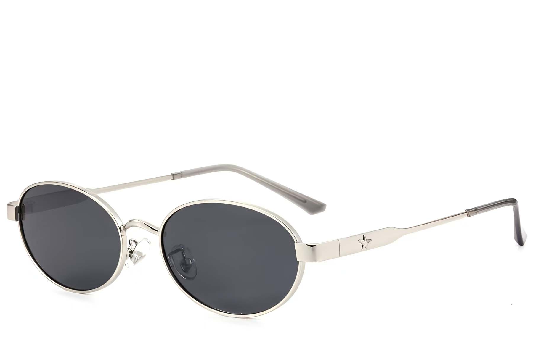 BS423-0421_Silver_Oval_Metal_Sunglasses_corner