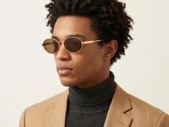 BS423-0423_Pink_Oval_Metal_Sunglasses-tryon_male