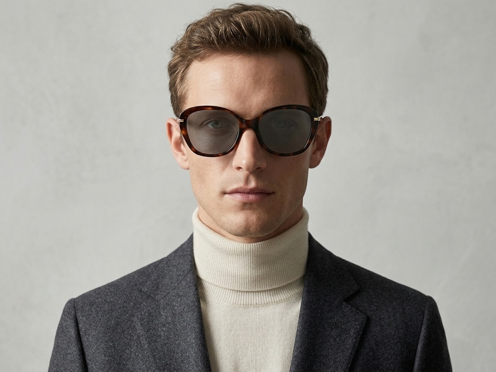BS423-0426_Tortoiseshell_Butterfly_TR90_Sunglasses-tryon_male