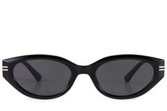BS423-0428_Black_Oval_TR90_Sunglasses_front