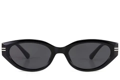 BS423-0428_Black_Oval_TR90_Sunglasses_front