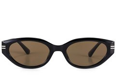 BS423-0429_Black_Oval_TR90_Sunglasses_front