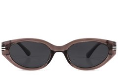 BS423-0430_Brown_Oval_TR90_Sunglasses_front