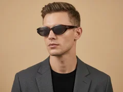 BS423-0431_Tortoiseshell_Oval_TR90_Sunglasses-tryon_male