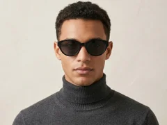 BS423-0432_Black_Oval_TR90_Sunglasses-tryon_male