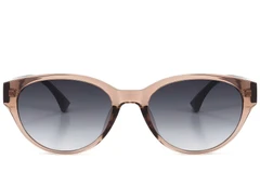 BS423-0436_Brown_Oval_TR90_Sunglasses_front