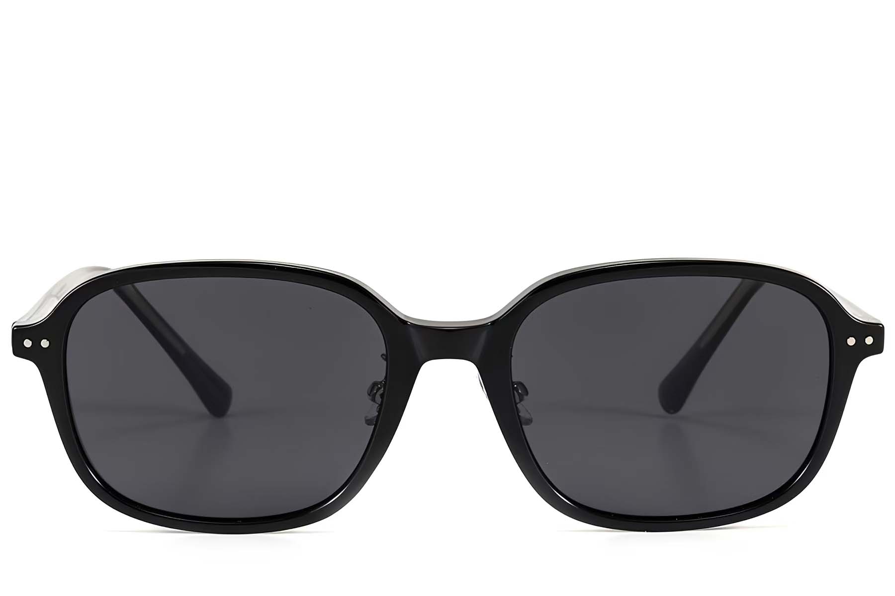 BS423-0437_Black_Rectangular_TR90_Sunglasses_front