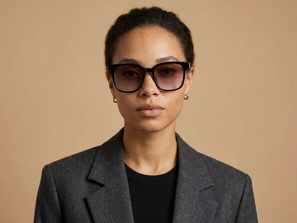 BS423-0442_Black_Rectangular_TR90_Sunglasses-tryon_female