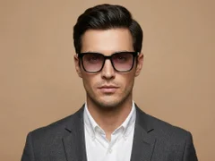 BS423-0442_Black_Rectangular_TR90_Sunglasses-tryon_male