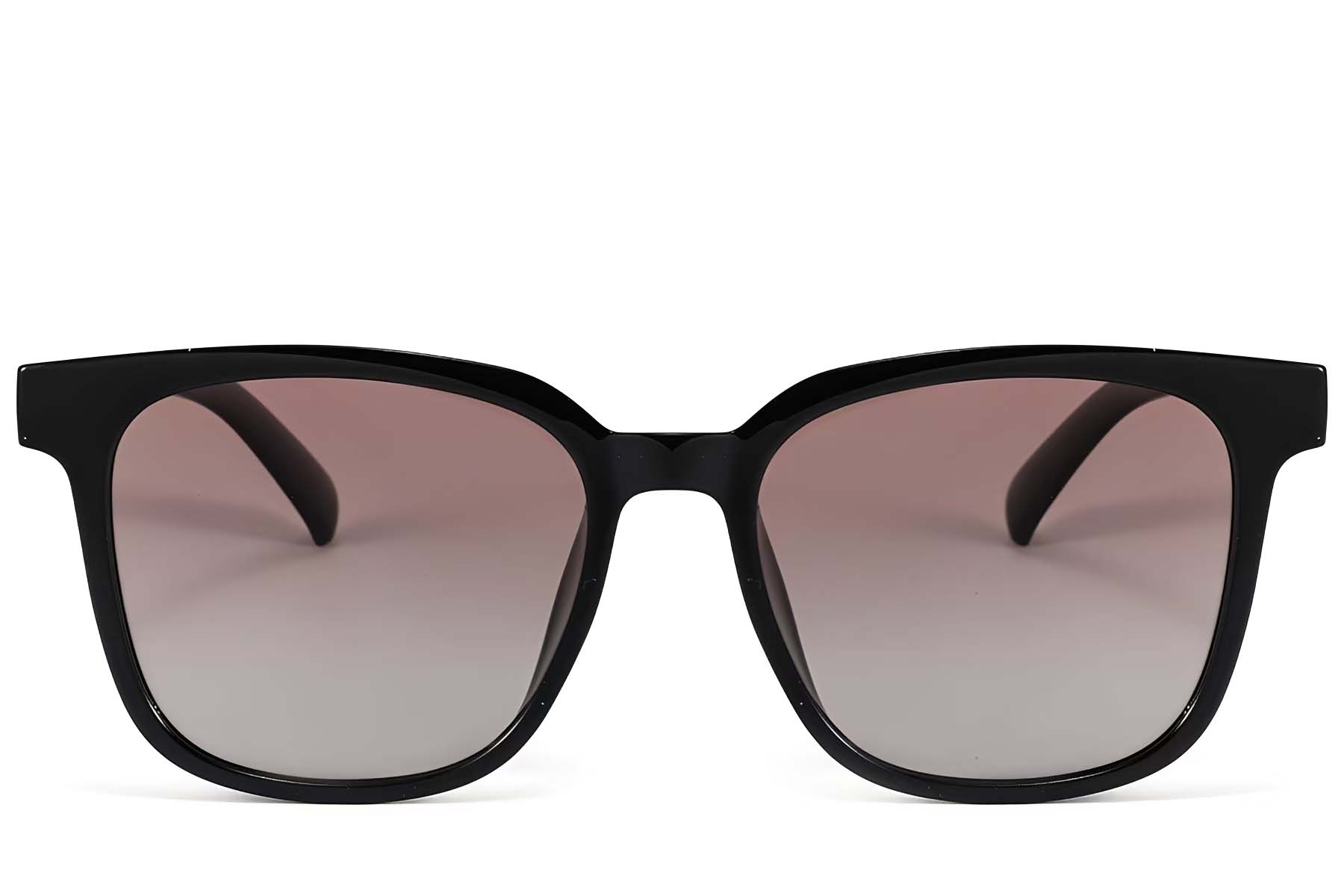 BS423-0442_Black_Rectangular_TR90_Sunglasses_front