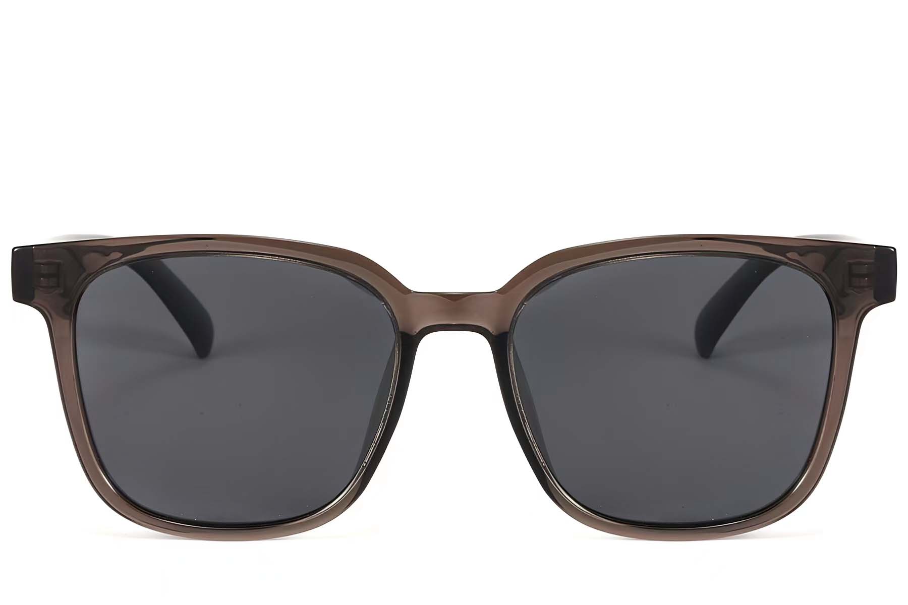 BS423-0444_Brown_Rectangular_TR90_Sunglasses_front
