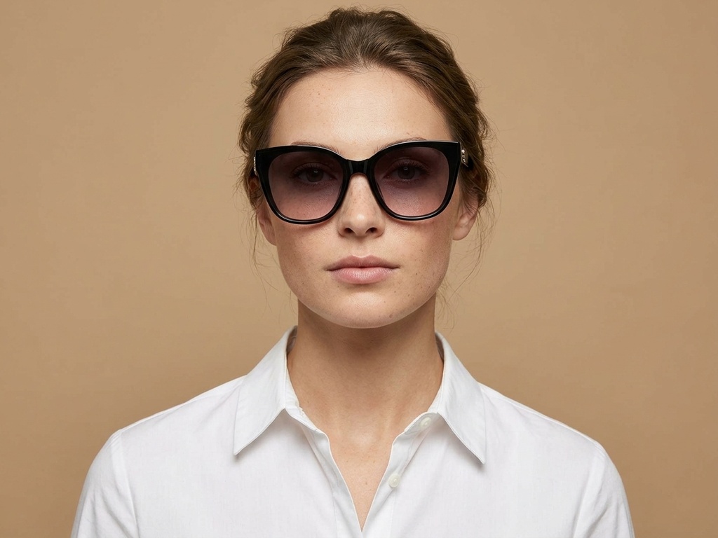 BS423-0446_Black_Butterfly_TR90_Sunglasses-tryon_female