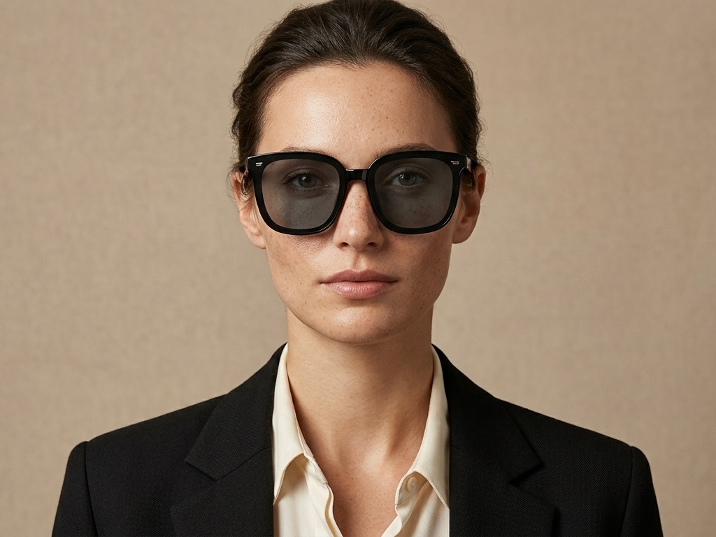 BS423-0449_Black_Rectangular_TR90_Sunglasses-tryon_female