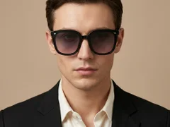 BS423-0451_Black_Rectangular_TR90_Sunglasses-tryon_male