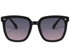 BS423-0451_Black_Rectangular_TR90_Sunglasses_front