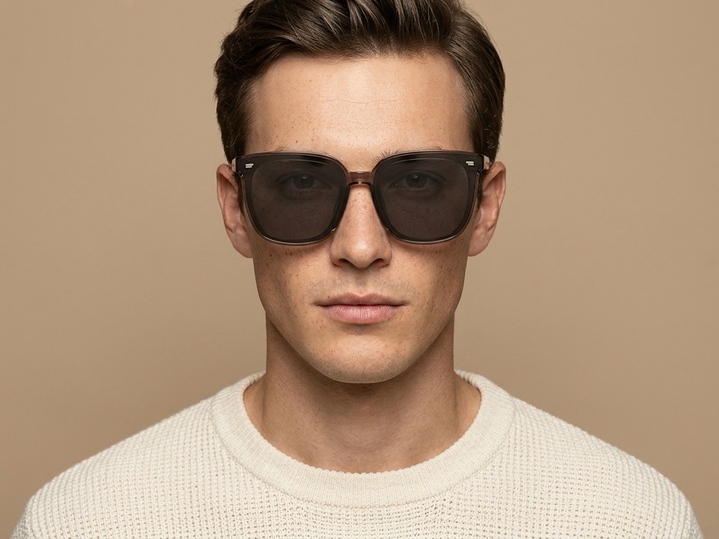 BS423-0452_Brown_Rectangular_TR90_Sunglasses-tryon_male