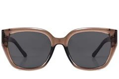 BS423-0455_Brown_Oval_TR90_Sunglasses_front