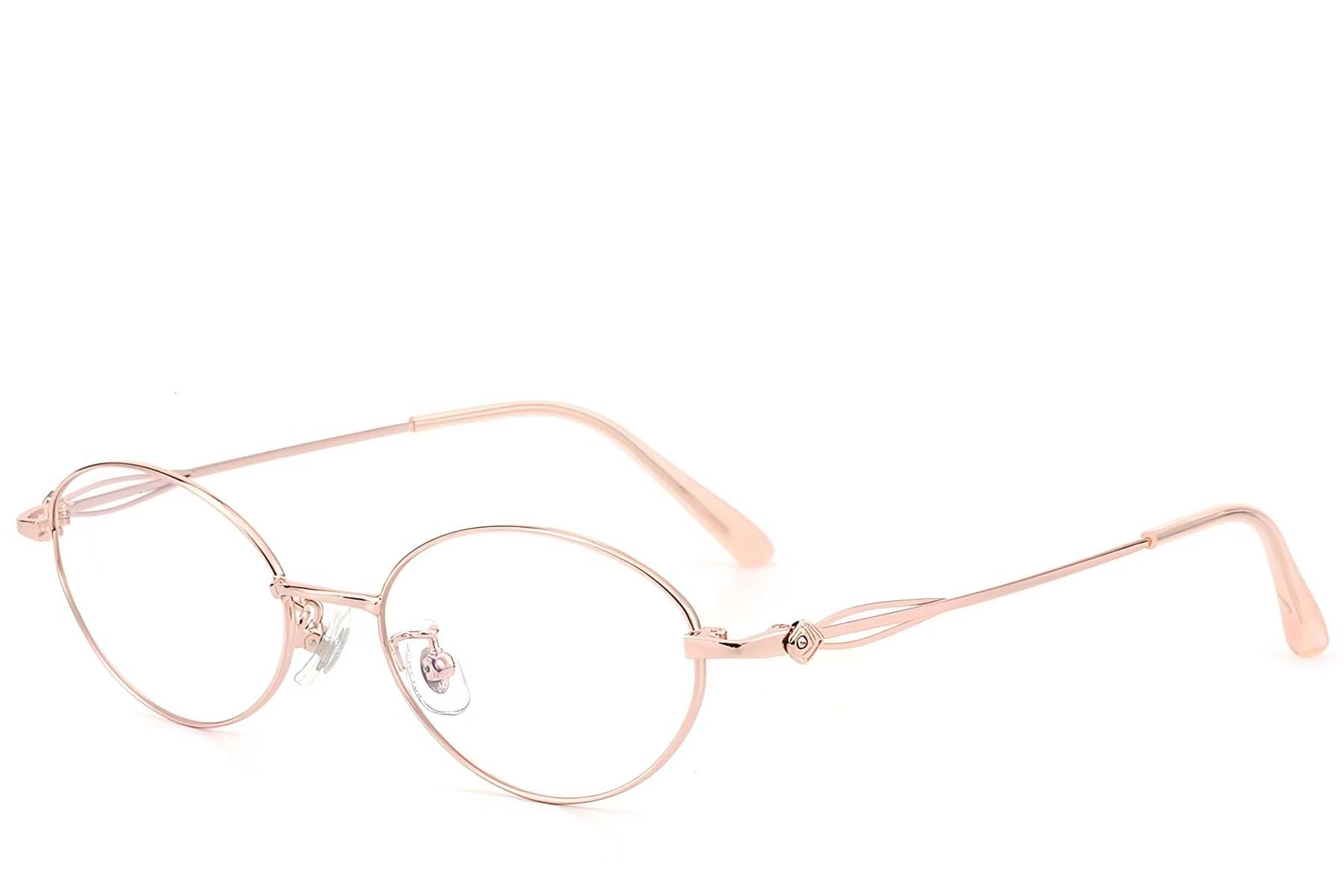 BS423-0457_Pink_Oval_Titanium_Glasses_corner