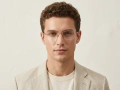 BS423-0462_Pink_Semi-rimless_Titanium_Glasses_corner-tryon_male