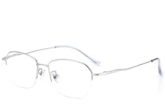 BS423-0463_Silver_Semi-rimless_Titanium_Glasses_corner