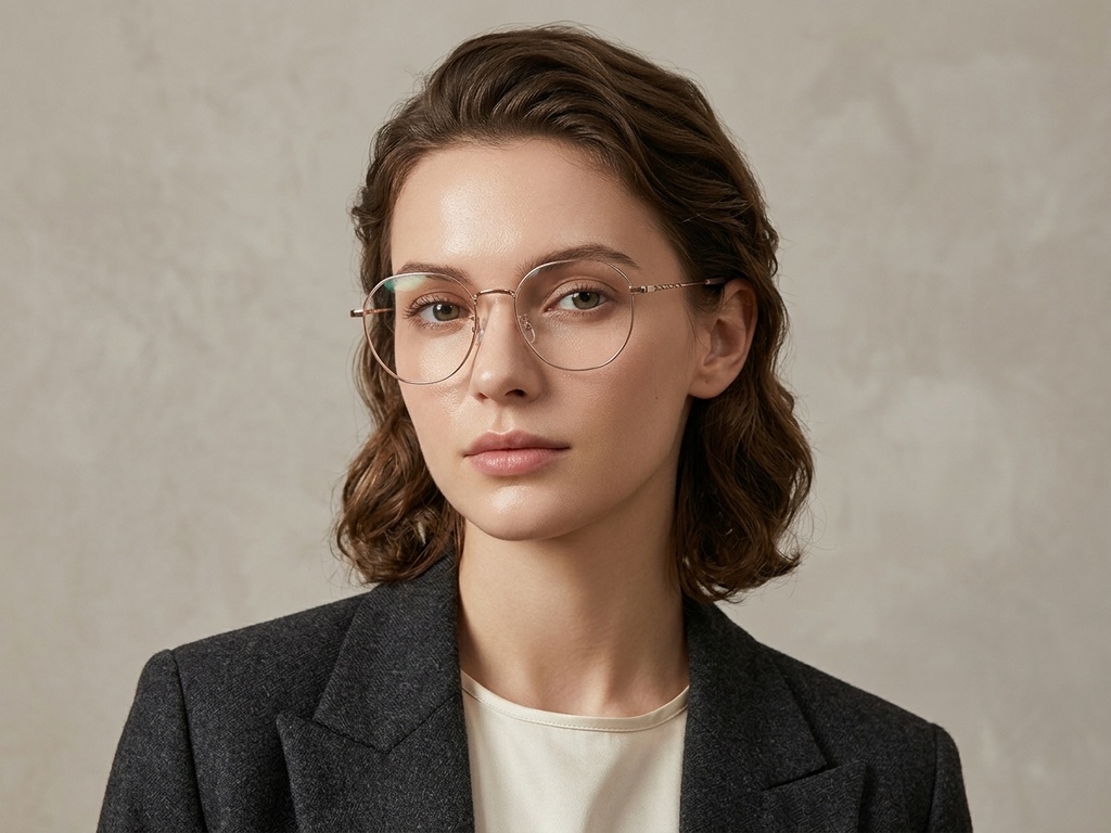 BS423-0472_Pink_Geometric_Metal_Glasses-tryon_female