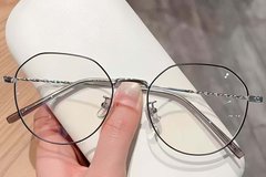 BS423-0474_Black_Geometric_Metal_Glasses_front