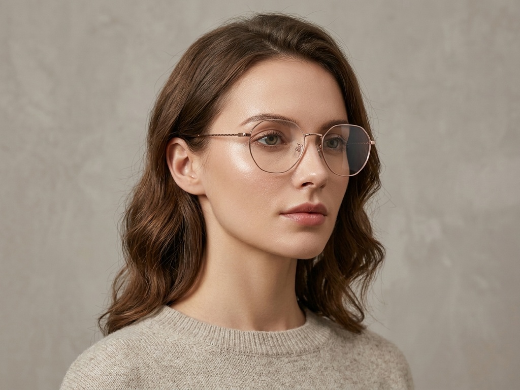 BS423-0475_Brown_Geometric_Metal_Glasses-tryon_female