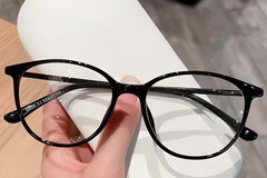 BS423-0476_Black_Oval_TR90_Glasses_front
