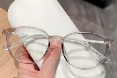 BS423-0484_Grey_Oval_TR90_Glasses_front