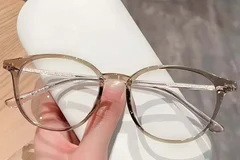 BS423-0485_Brown_Oval_TR90_Glasses_front