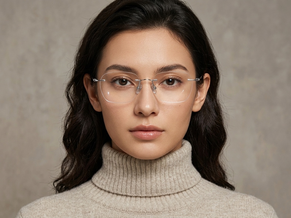 BS423-0495_Silver_Invisible_Titanium_Glasses-tryon_female