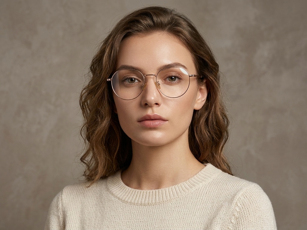 BS423-0498_Pink_Geometric_Metal_Glasses-tryon_female