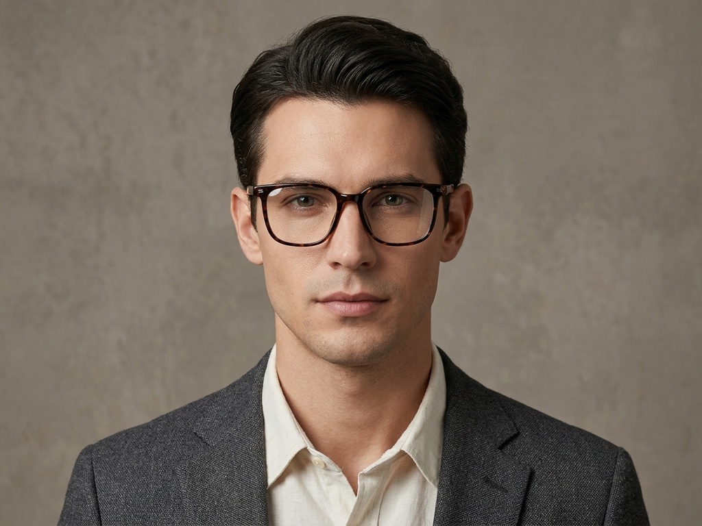 BS423-0506_Tortoiseshell_Rectangular_TR90_Glasses-tryon_male